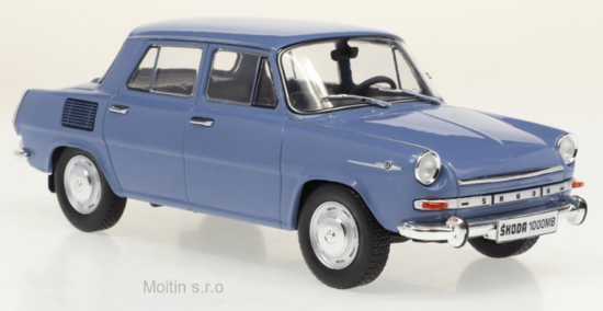 Škoda 1000 MB, modrá farba, 1969